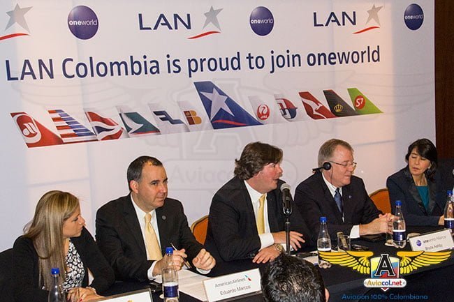 LAN Colombia ahora es miembro de oneworld | Aviacol.net El Portal de la Aviación Colombiana