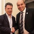 Presidente de la República Juan Manuel Santos, destacó la labor de Ronnie Gnecco ingeniero de la compañía Airbus | Aviacol.net El Portal de la Aviación Colombiana