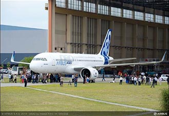 Primer A320neo de Airbus termina su montaje | Aviacol.net El Portal de la Aviación Colombiana