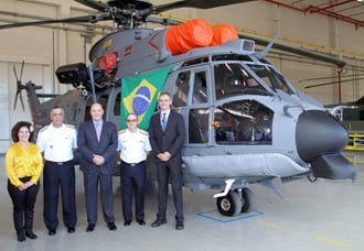 Airbus Helicopters entrega el primer EC725 fabricado en Brasil | Aviacol.net El Portal de la Aviación Colombiana