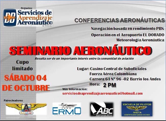 Seminario Aeron utico en Bogot volavi