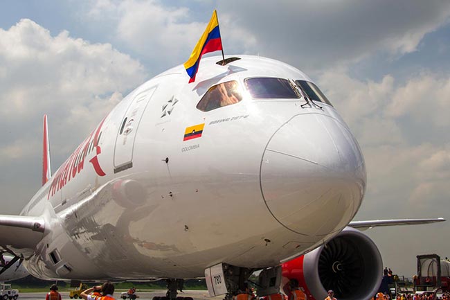 Avianca comienza el año con sus 787 | Aviacol.net El Portal de la Aviación en Colombia y el Mundo