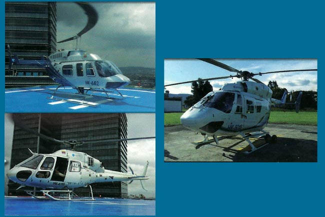 Más sobre el servicio de traslado en helicóptero desde El Dorado al centro de Bogotá