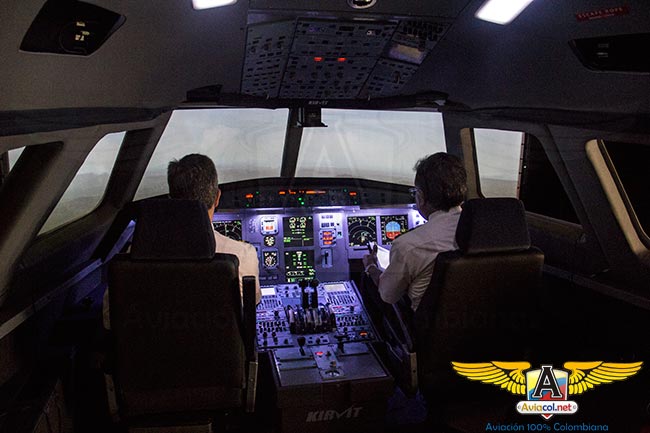 El simulador de Airbus A320 desarrollado en Colombia | Aviacol.net El Portal de la Aviación