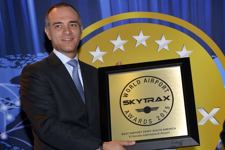 El Dorado recibe cuatro estrellas y es galardonado como el aeropuerto con mejor staff en Sur América