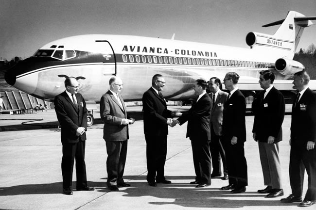 El primer Boeing 727 que llegó a Colombia, aterriza por última vez en el Museo Aéreo Fénix | Aviacol.net El Portal de la Aviación