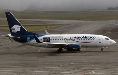 Boeing 737-700 de Aeroméxico.
