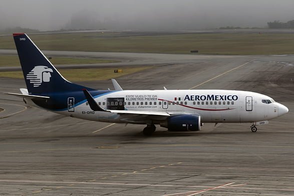 Boeing 737-700 de Aeroméxico.