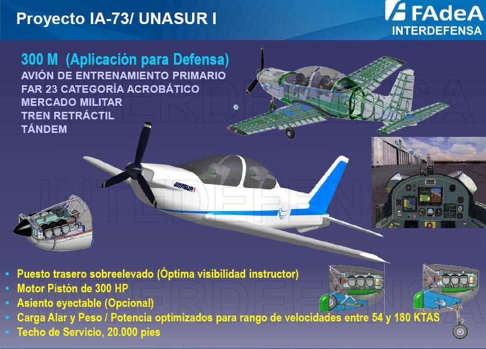 El IA-73 el proyecto de avión de la UNASUR | Aviacol.net El Portal de la Aviación