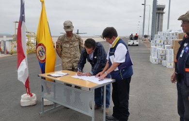 Apoyo humanitario de la FAC también llegó a unos 500 colombianos residenciados en Chile | Aviacol.net El Portal de la Aviación