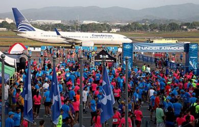 Realizan carrera 10k sobre la pista de un aeropuerto en Panamá | Aviacol.net El Portal de la Aviación