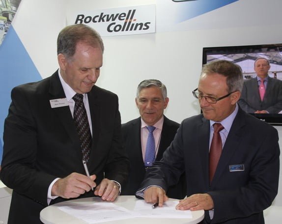CIAC firma acuerdo con Rockwell Collins para el mantenimiento de los sistemas de aviónica en Colombia | Aviacol.net El Portal de la Aviación