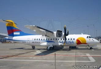 ATR-42-600 de Satena Ya está en Colombia primer ATR-42-600 de Satena | Aviacol.net El Portal de la Aviación