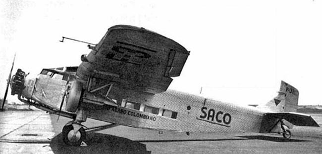 Repaso de la historia del Ford Trimotor en Colombia | Aviacol.net El Portal de la Aviación