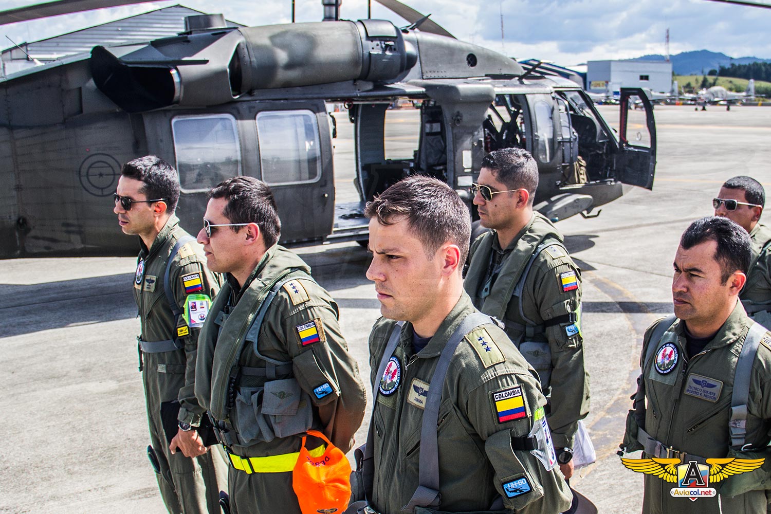Rescate de un piloto eyectado en el agua durante Ángel de los Andes