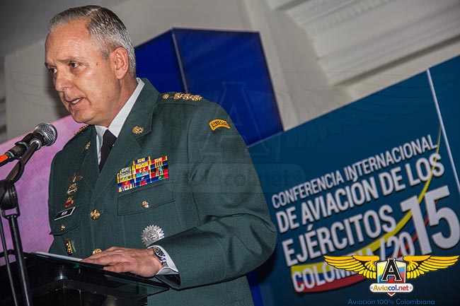 General José Mejía, Comandante del Ejército de Colombia