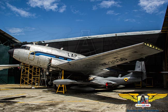 Douglas DC-3 del Museo Aéreo Fénix