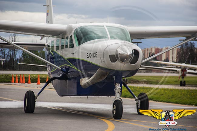 Llegada a Colombia del Cessna Grand Caravan EX, EJC-1139, para el Ejército