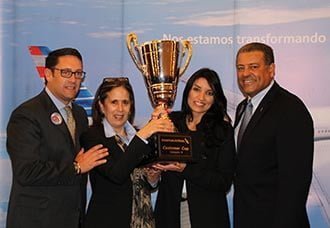 Premio a American Airlines en Bogotá