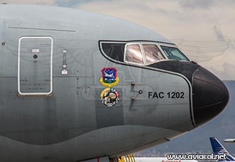 Boeing KC-767 “Júpiter” de la FAC, vuelve después de mantenimiento mayor