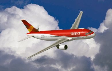 Prototipo de un Airbus A320 de Avianca
