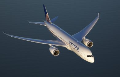 Boeing 787-9 Dreamliner de United en crucero
