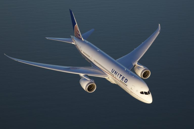 Boeing 787-9 Dreamliner de United en crucero