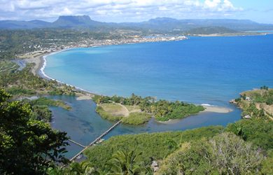 Vista Aérea de Holguín, Cuba