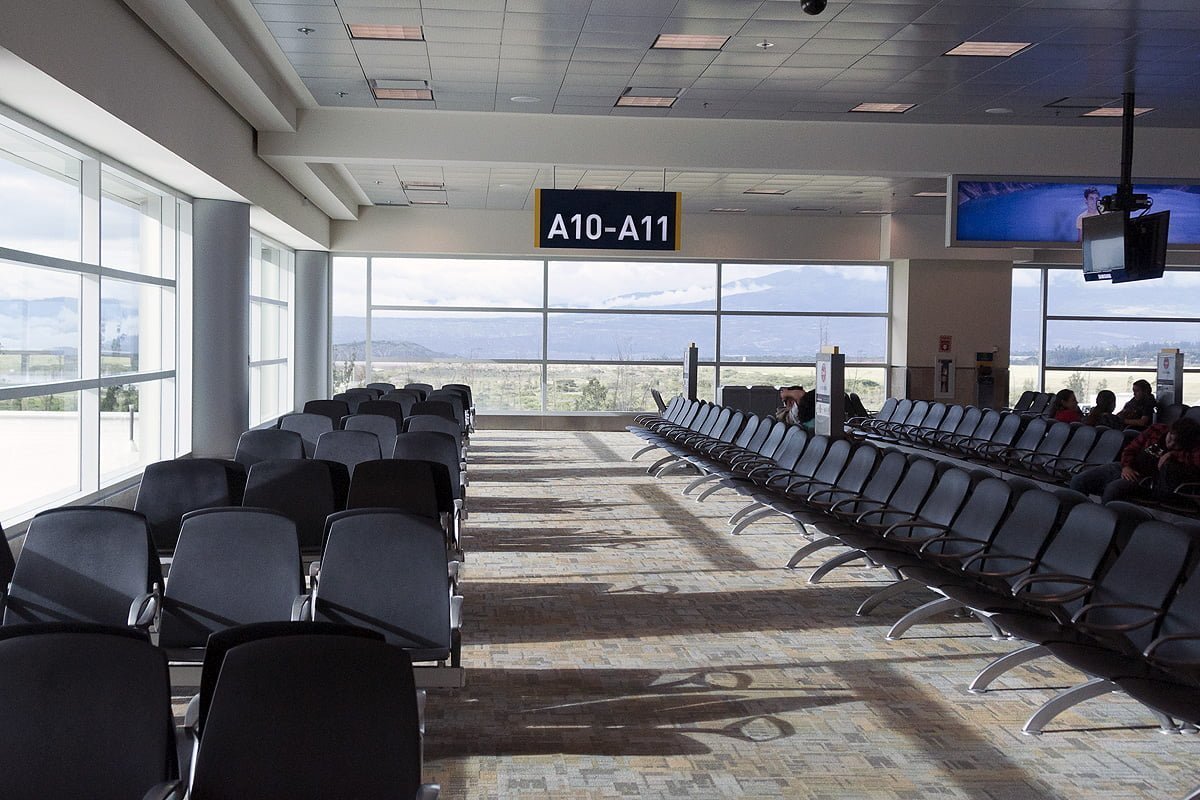 Sala de Embarque Internacional del Aeropuerto Mariscal Sucre