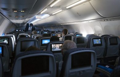 Configuración de asientos en un Boeing 737 de Copa Airlines.