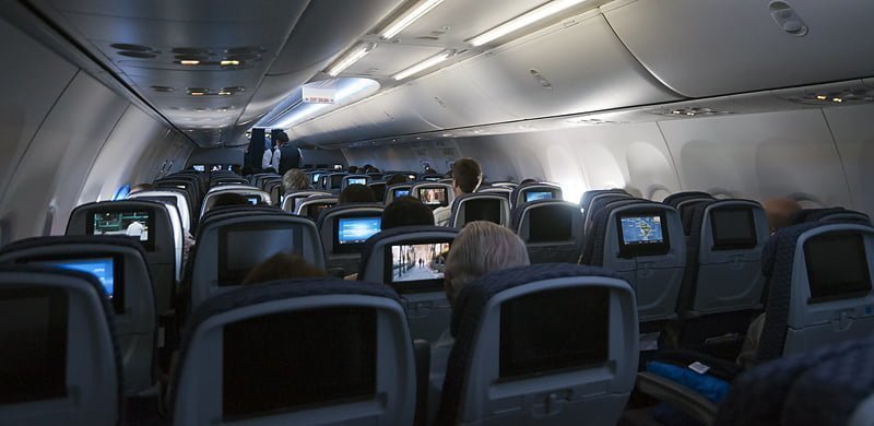 Configuración de asientos en un Boeing 737 de Copa Airlines.