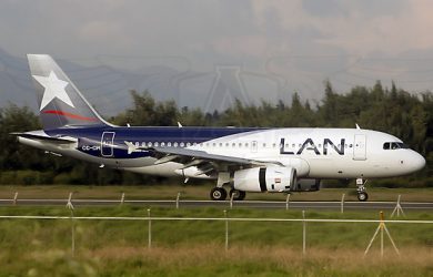 Airbus A319 de LAN