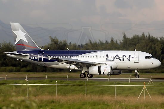 Airbus A319 de LAN