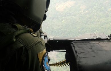 Misión de búsqueda del helicóptero HK-5049