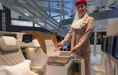 Nuevo asiento de clase ejecutiva en los Boeing 777 de Emirates