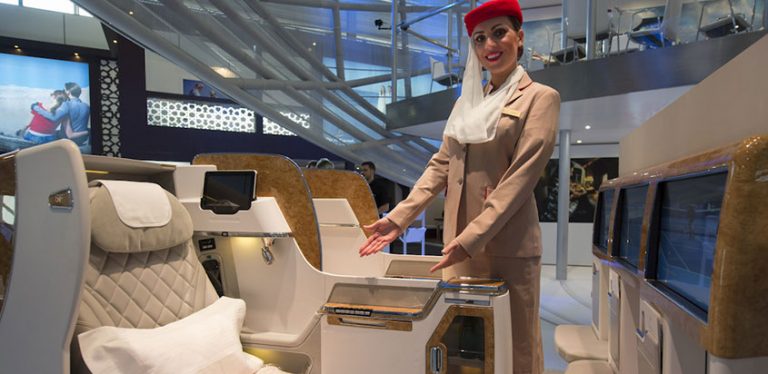 Nuevo asiento de clase ejecutiva en los Boeing 777 de Emirates