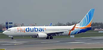 Boeing 737 de Flydubai cae a tierra en Rusia