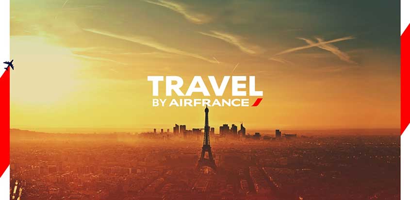Nueva guía de viajes "Travel by Air France"