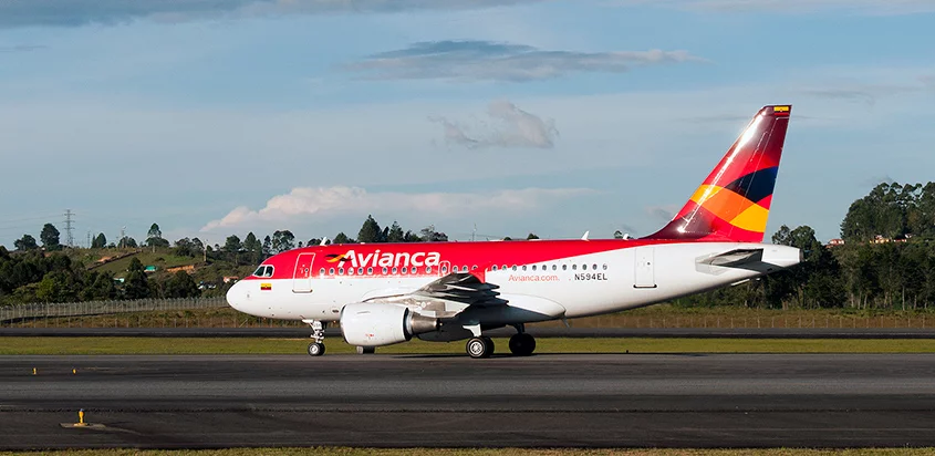 Airbus 318 de Avianca