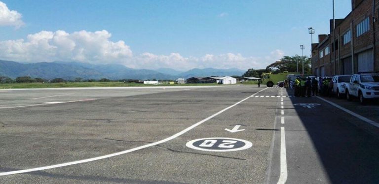 Nueva plataforma del aeropuerto de Cartago