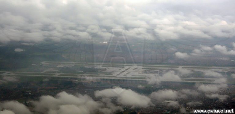Panorámica del aeropuerto El Dorado