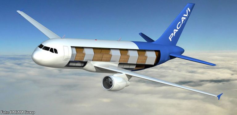 Imagen del A320 carguero (Foto: PACAVI Group)