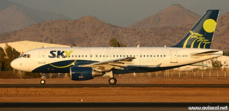 Airbus A320 de Sky Airline