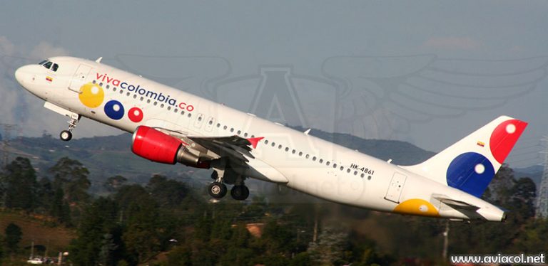 Airbus A320 de VivaColombia