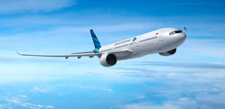 Airbus A330neo en colores de Garuda Indonesia