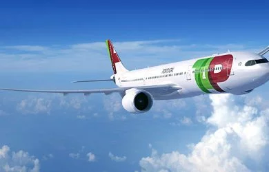 Imagen del Airbus A330neo en colores de TAP