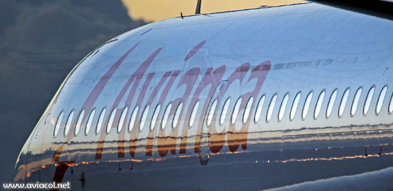 Avión de Avianca