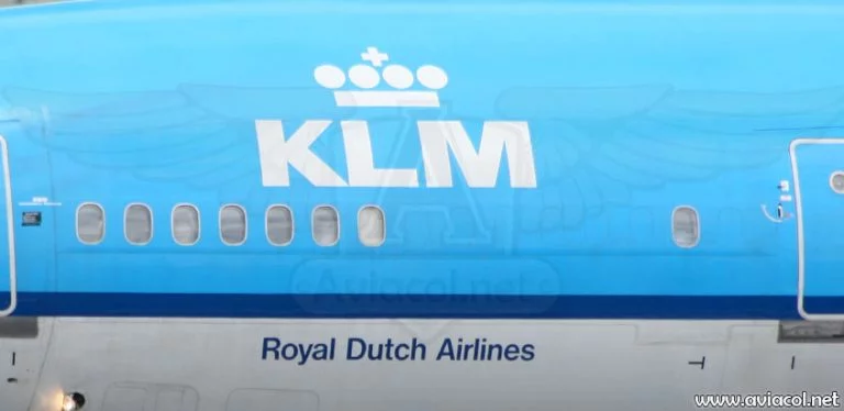 Avión de KLM