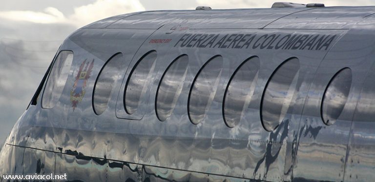Avión King Air de la FAC