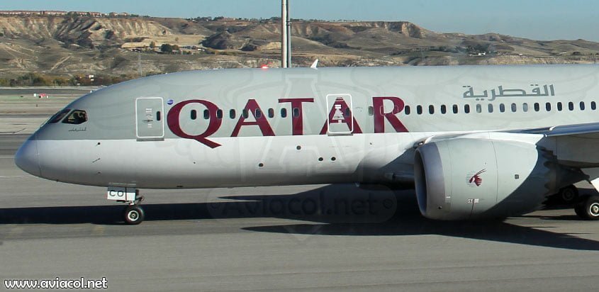 Boeing 787 de Qatar Airways